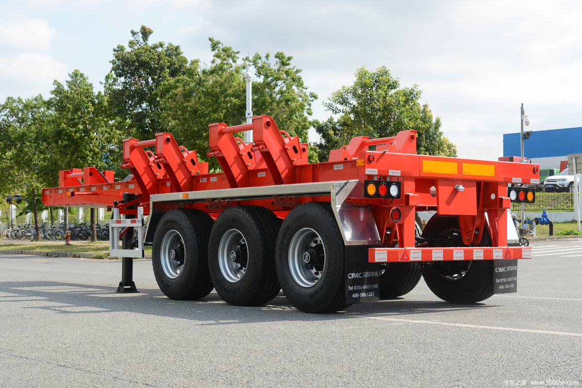 【图】中集 20尺三轴卷钢铁运输车_实拍图片_988357_卡车之家