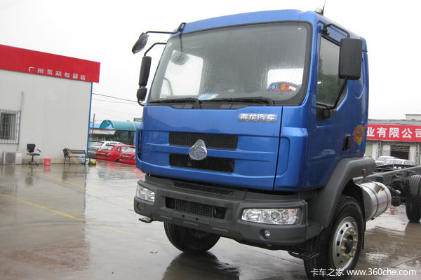 东风柳汽 乘龙中卡 190马力 6X2 8.6米排半厢式载货车(LZ5160XXYLCM)