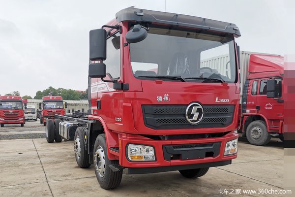 陕汽重卡 德龙L3000 标载版 245马力 6X2 7.9米仓栅式载货车(SX5250CCYLA9)