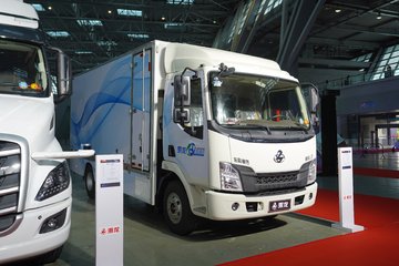 东风柳汽 乘龙L3 9.4T 4X2 单排氢燃料电动厢式载货车