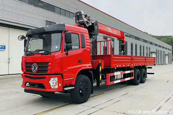 东风新疆 畅行 270马力 6X4 随车起重运输车(DFV5240JSQGD5D)