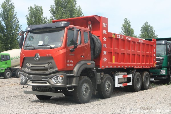 中国重汽 HOWO NX重卡 350马力 8X4 5.8米自卸车(ZZ3317V286JF1B)