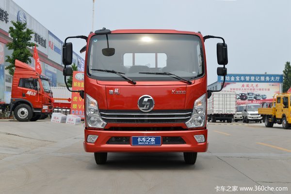 陕汽轻卡 德龙K3000 舒适型 160马力 5.18米单排栏板载货车(国六)(YTQ1121KK421)