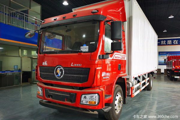 陕汽重卡 德龙L3000 轻量化版 200马力 4X2 8.6米厢式载货车(SX5180XXYLA6212)