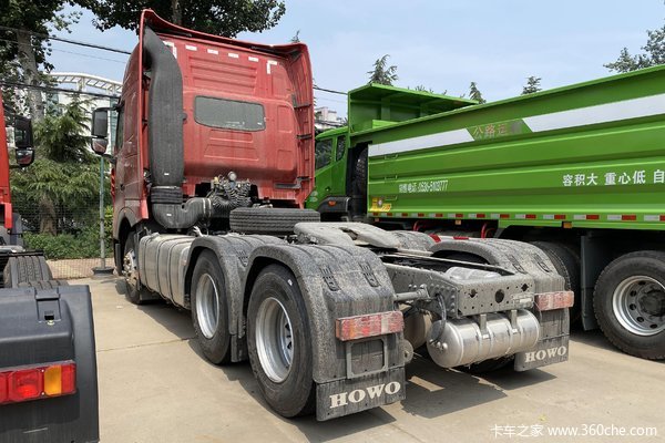 豪沃t7h自动挡牵引车带液缓价格仅35万起