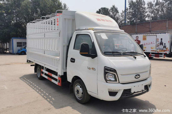 唐骏欧铃v5系列18l129马力汽油395米单排仓栅式轻卡国六zb5030ccyvdd