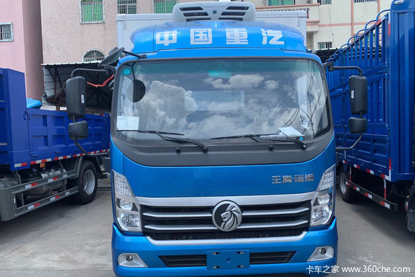 中国重汽成都商用车(原重汽王牌) 瑞狮 143马力 4X2 4.1米冷藏车(6挡)(CDW5040XLCHA1R5)