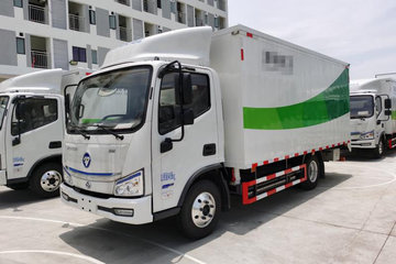 福田 欧马可智蓝 6.66米纯电动密闭式桶装垃圾车(TBL5060XTYBEV)