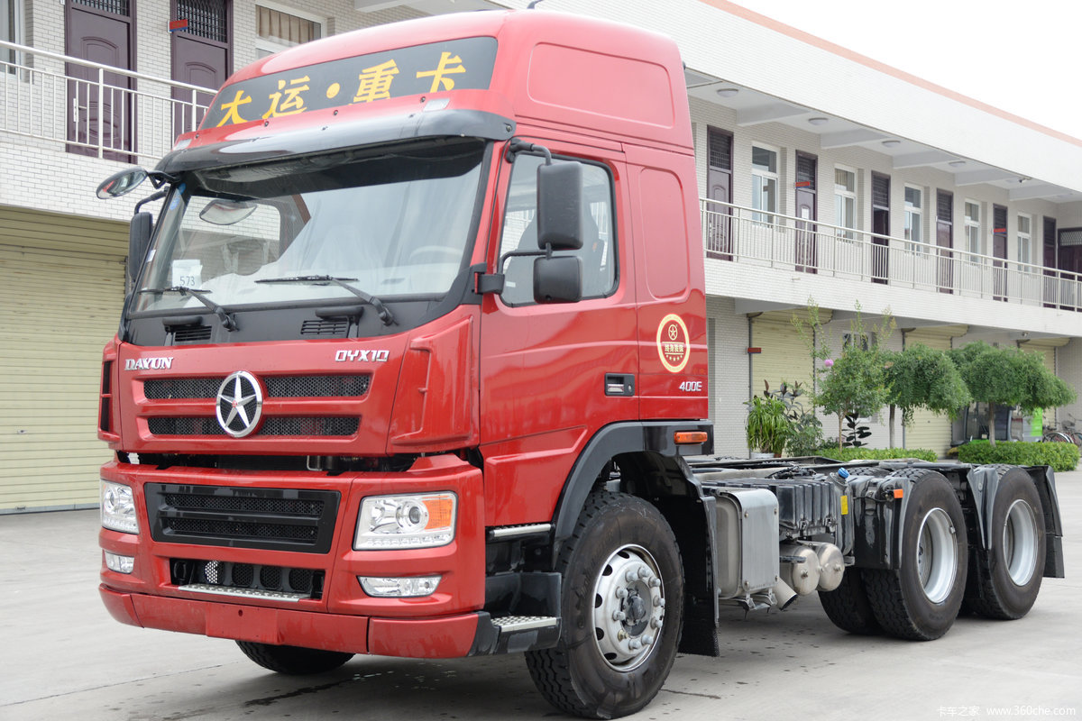 大运 新N8E重卡 新北方版 400马力 6X4牵引车