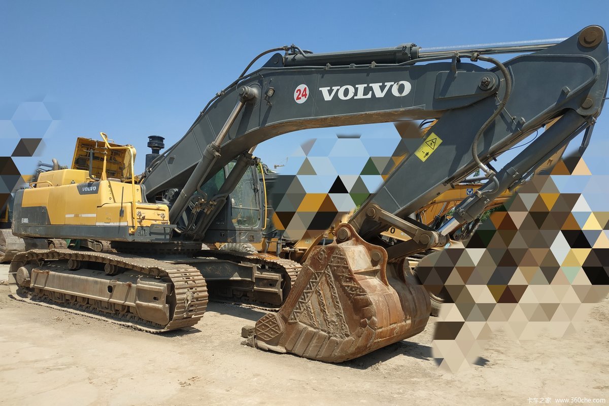 【图】沃尔沃 ec480dl履带式挖掘机_实拍图片_1011308_卡车之家
