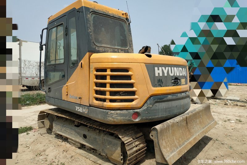 【图】现代重工 r75bvs履带式挖掘机_实拍图片_1012034_卡车之家