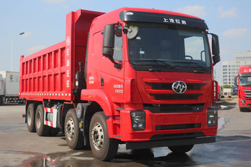 上汽红岩杰卡c500标载版390马力8x465米自卸车cq5316zljztvg336