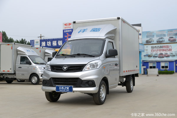 福田 祥菱V1 1.6L 122马力 汽油 3.05米单排厢式微卡(单后轮)(国六)(BJ5030XXY4JV5-01)