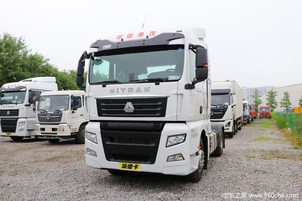 中国重汽 汕德卡SITRAK G7重卡 430马力 4X2牵引车(ZZ4186V361HE1B)