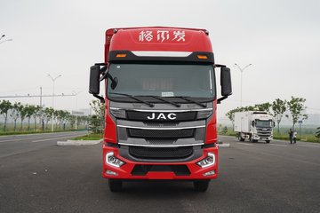 江淮格尔发a5xⅢ中卡260马力4x268米翼开启厢式载货车国六hfc5181xy