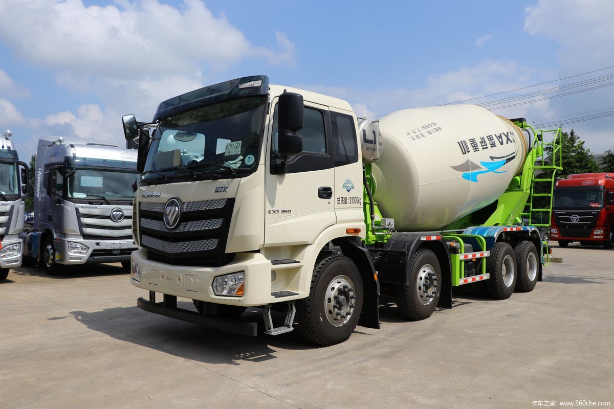 搅拌车(雷萨牌)(bj5313gjb-lm)>外观> > 雷萨重机 > 福田欧曼底盘 >