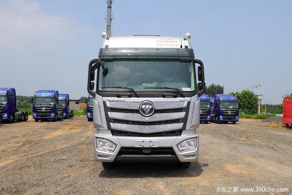 福田 欧曼EST 6系重卡 280马力 6X2 9.6米厢式载货车(前桥盘刹)(BJ5259XXY-AA)