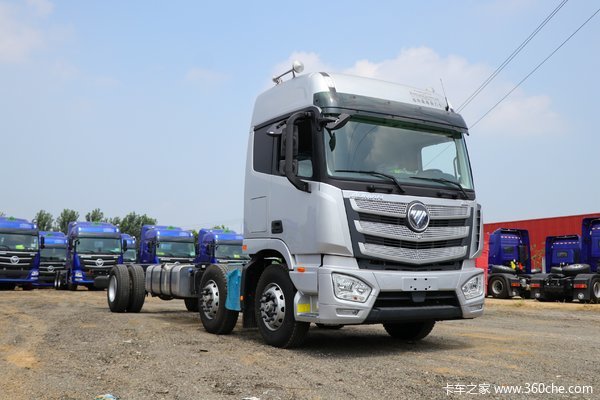 福田 欧曼EST 6系重卡 280马力 6X2 9.6米仓栅式载货车(459后桥)(BJ5209CCY-AA)