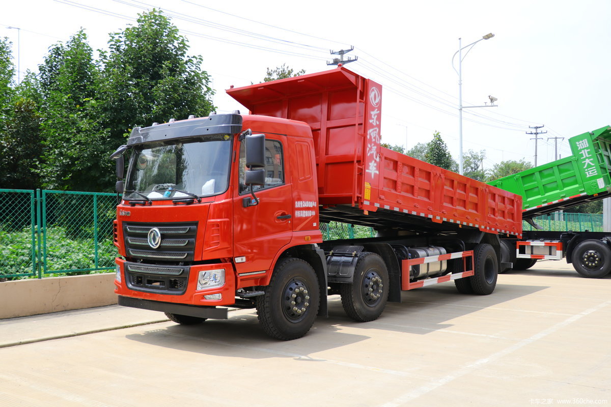 卡车图片>东风华神>华神f5>东风华神f5220马力6x26.