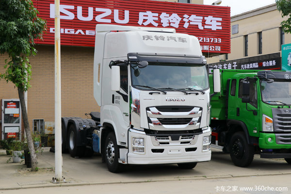 460马力 6x4牵引车 驱动形式 6x4 发动机型号 庆铃五十铃6wg1-tcg51