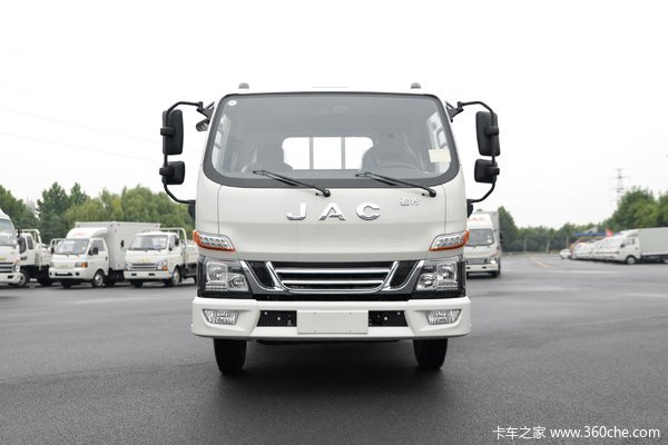江淮 骏铃V5 116马力 3.85米排半栏板轻卡(HFC1041P52K3C2V)