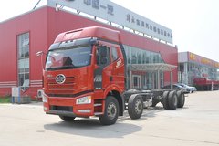 一汽解放 新J6P重卡 质惠版绿通 420马力 8X4 9.5米栏板载货车(CA1310P66K24L7T4E5)