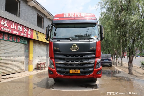 东风柳汽 乘龙H7重卡 400马力 8X4 9.47米仓栅式载货车(国六)(LZ5311CCYH7FM1)