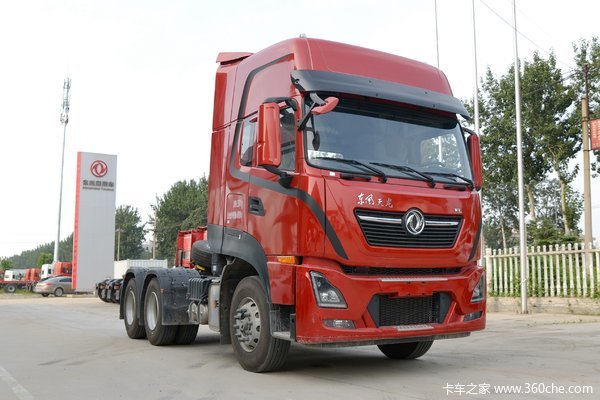 东风商用车 天龙KL重卡 465马力 6X4 AMT自动挡牵引车(国六)(速比3.636)(DFH4250D3)