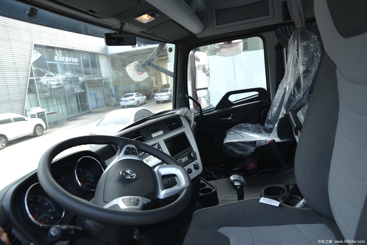 【图】东风商用车 天龙kl重卡 465马力 6x4 amt自动挡牵引车(2.