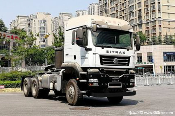 中国重汽 汕德卡SITRAK C7H重卡 540马力 6X6大件牵引车(ZZ4256V395ME1)