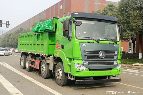 三一集团 轻量化版 324马力 8X4 LNG 6.5米垃圾自卸车(国六)(SYM5310ZLJ2F)