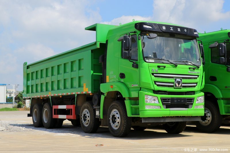 【图】徐工 汉风(汉风)g5 350马力 8x4 8米自卸车(nxg3310d5nel)_实拍