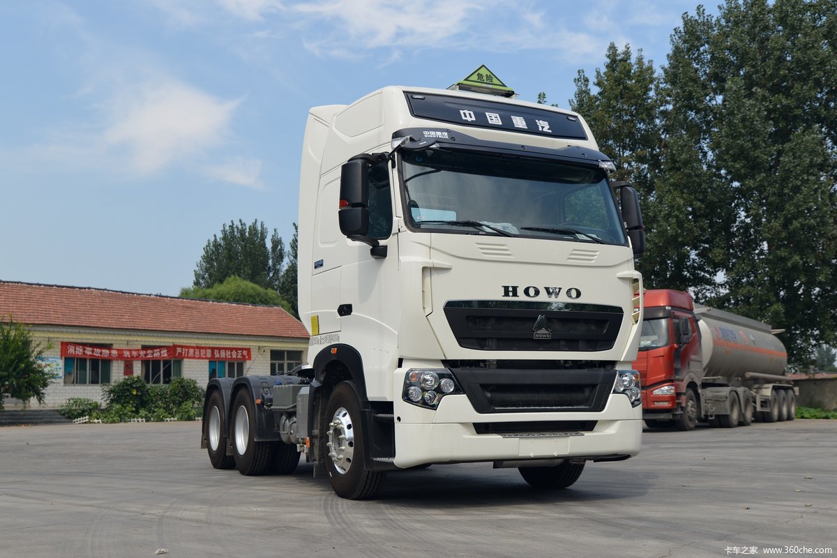 卡车图片>重汽豪沃(howo)>howot7h>中国重汽howot7h重卡430马力6x4