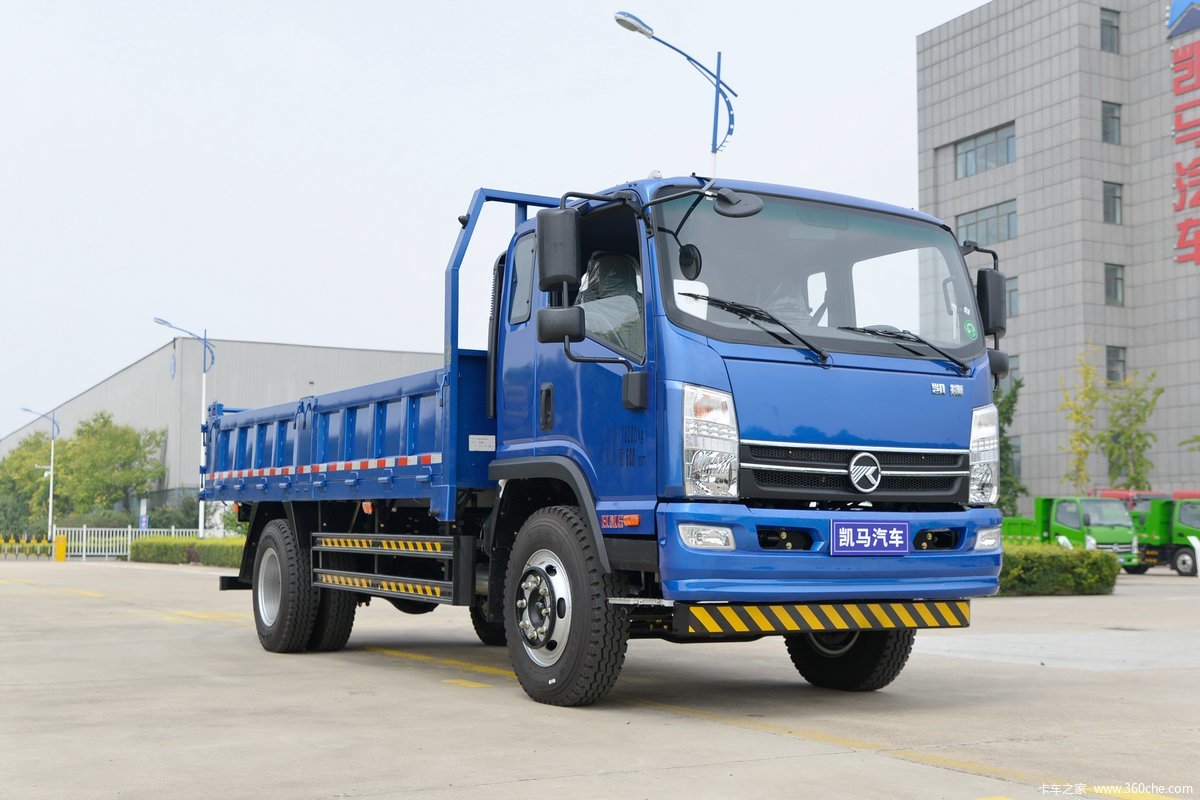 【图】凯马 凯捷hm6 125马力 4x2 5米自卸车(kmc3162ha420p5)_实拍