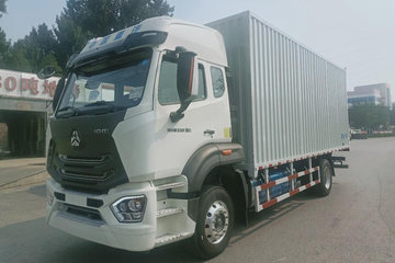 中国重汽 豪瀚N5W中卡 220马力 4X2 7.8米厢式载货车(国六)(ZZ5165XXYK5613F1)