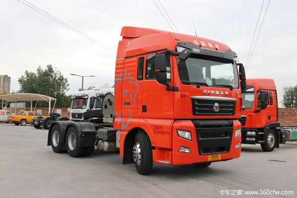 中国重汽 汕德卡SITRAK G7重卡 440马力 6X4 LNG牵引车(国六)(速比3.36)(12挡)(ZZ4256V384HF1LB)