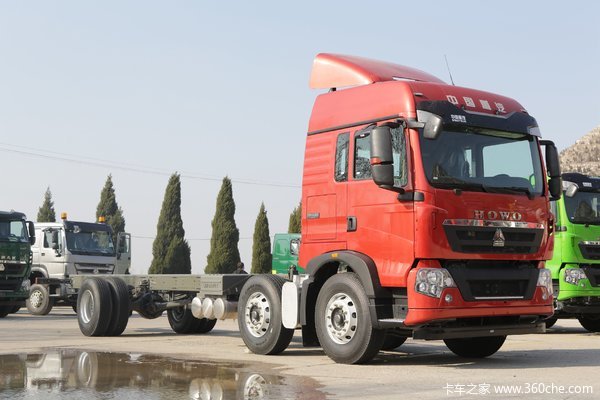 中国重汽 HOWO TX5重卡 280马力 6X2 9.6米