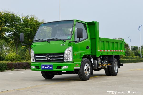 凯马 GK6福来卡 高配版 130马力 3.6米单排自卸车(KMC3041GC280DP5)