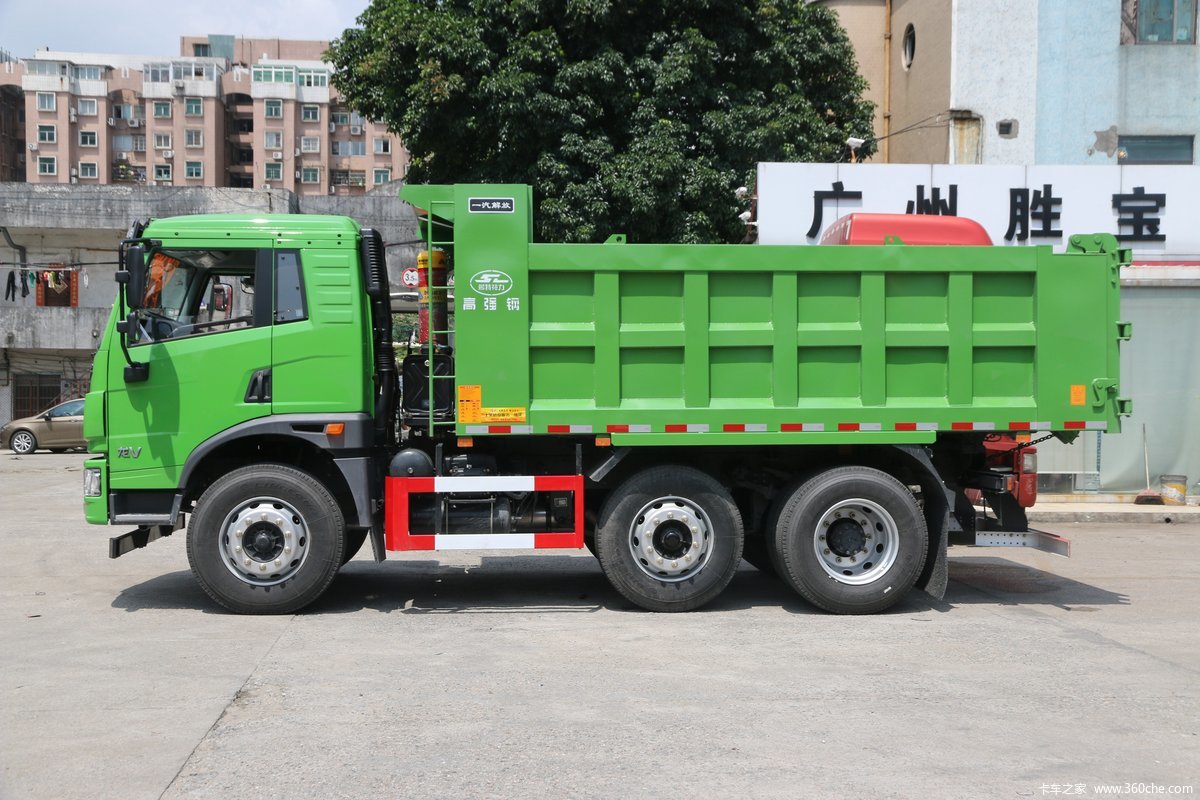 2米自卸车(ca3250pk2l1t2e5a90)_实拍图片_1054767_卡车之家