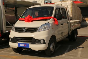 福田 祥菱V2 1.6L 105马力 CNG 2.55米双排栏板微卡(国六)(BJ1030V4AC7-55)