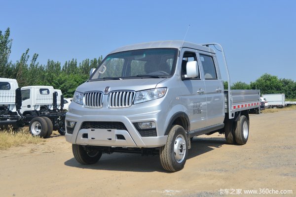 金杯 T52 2020款 标准型 1.5L 102马力 汽油 2.605米双排栏板微卡(国六)(JKC1034S6L0)