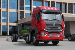 中国重汽 豪沃N5G 350马力 6X2 9.5米仓栅式载货车(ZZ5257CCYN56CJF1)