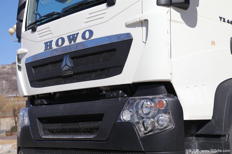 【图】中国重汽 howo tx重卡 440马力 6x4 牵引车(zz4257v324ge1)