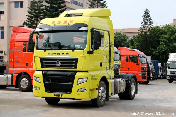 中国重汽 汕德卡SITRAK G7重卡 480马力 4X2牵引车(ZZ4186V361HE1B)