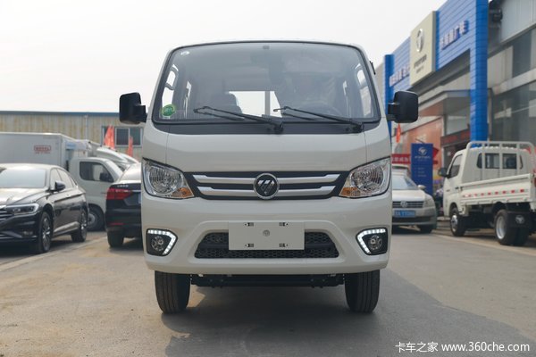 福田 祥菱M1 舒适型 1.6L 122马力 汽油 2.55米双排仓栅式微卡(国六)(BJ5031CCY3AV4-52)