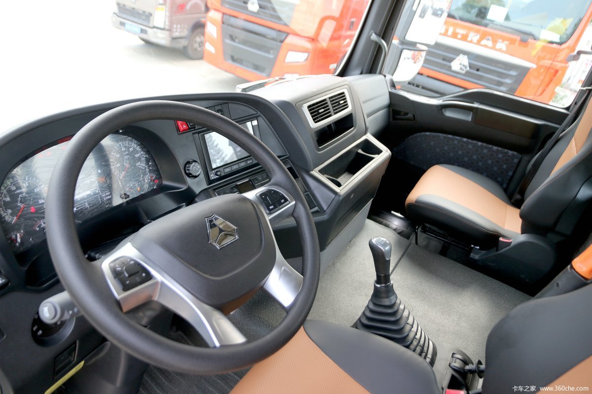 【图】中国重汽 汕德卡sitrak g5重卡 270马力 4x2 9.