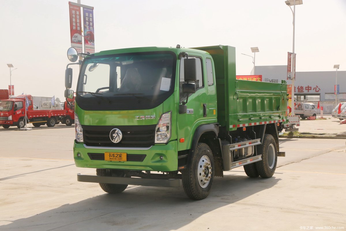 中国重汽成都商用车 腾狮 地库王 110马力 4X2 3.45米自卸车
