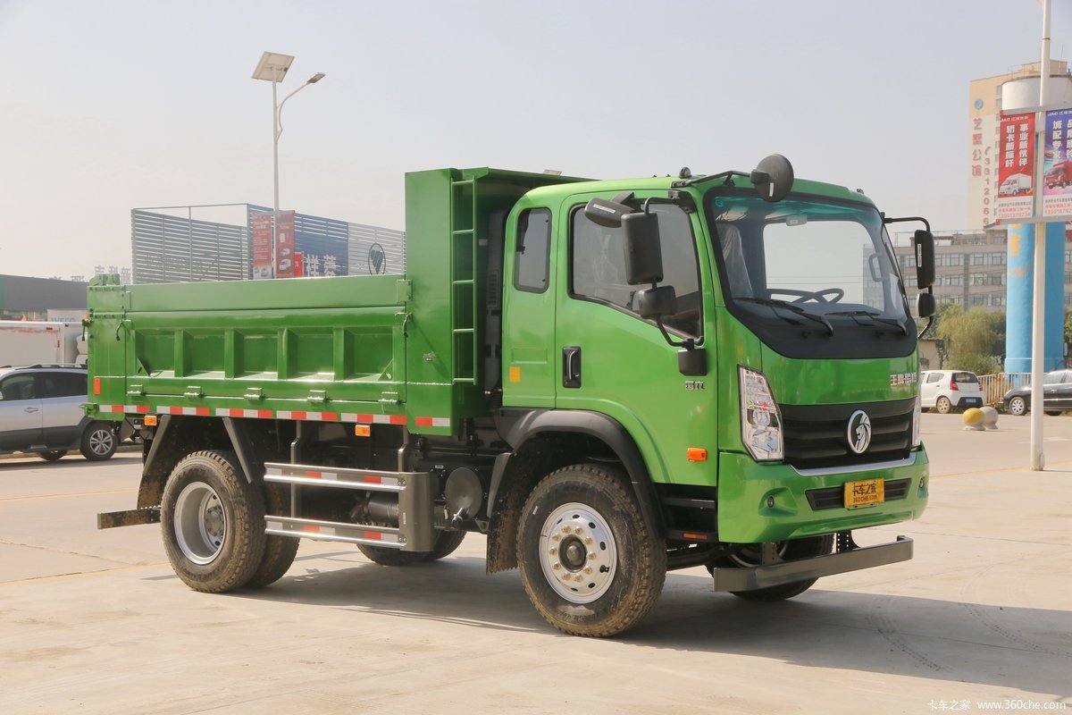 中国重汽成都商用车 腾狮 190马力 4X2 4.14米自卸车