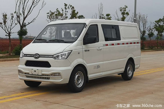 凯马锐捷s6122马力16l汽油5座双排封闭货车国六