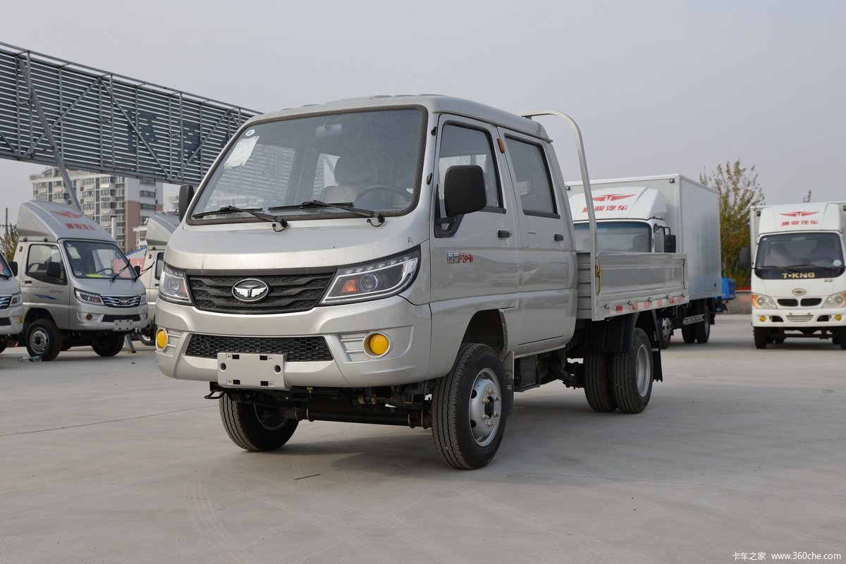 唐骏欧铃 赛菱A7 1.6L 豪华版 105马力 汽油/CNG 3.02米双排栏板微卡(国六)